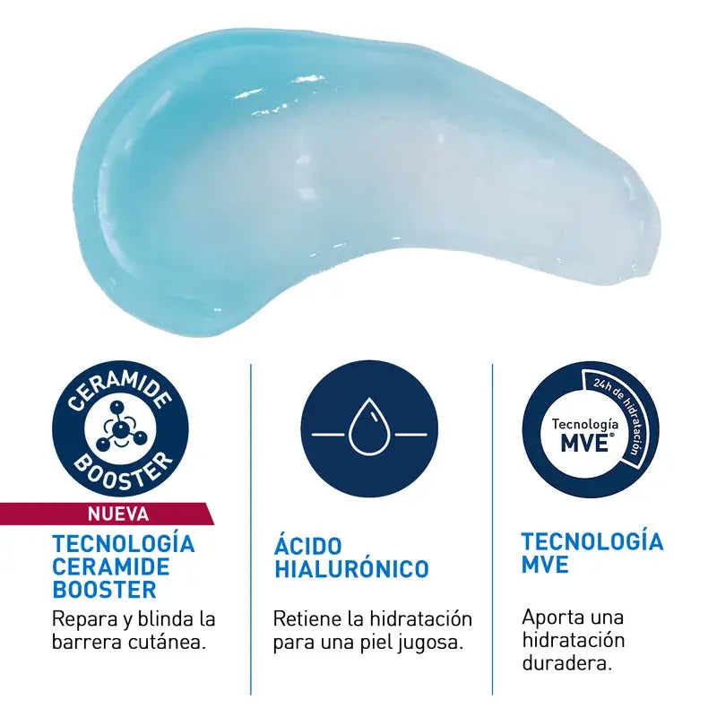 Cerave Water Gel Ενυδατική Κρέμα με Υαλουρονικό Οξύ, 48 γρ.