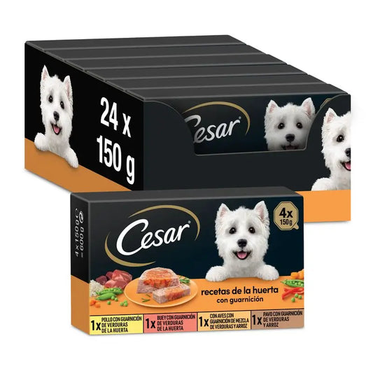 Cesar Multipack «Επιλογή από τον Κήπο» Κουτί 6X4X150 γρ.