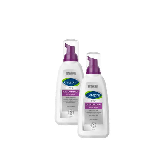Cetaphil DermaControl Αφρός Καθαρισμού 235 ml, συσκευασία 2 τεμαχίων