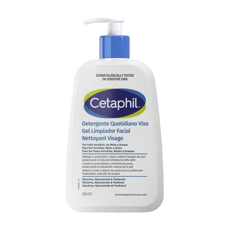 Cetaphil Τζελ Καθαρισμού Προσώπου 236 ml