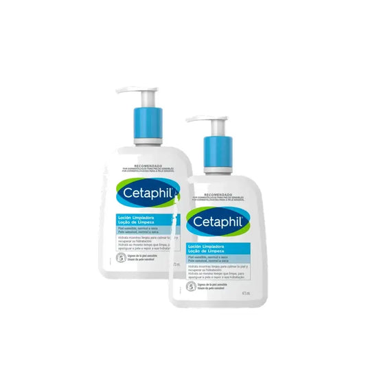 Cetaphil Λοσιόν Καθαρισμού 473 ml, συσκευασία 2 τεμαχίων