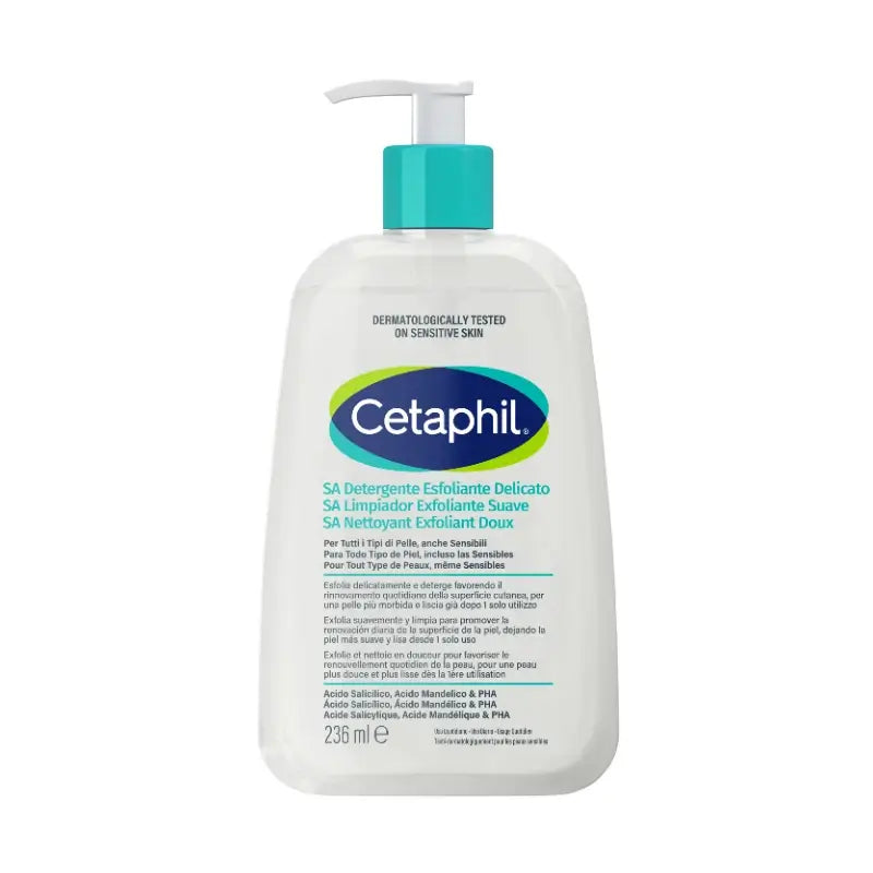 Cetaphil Sa Απαλό Καθαριστικό με Απολέπιση 236 ml