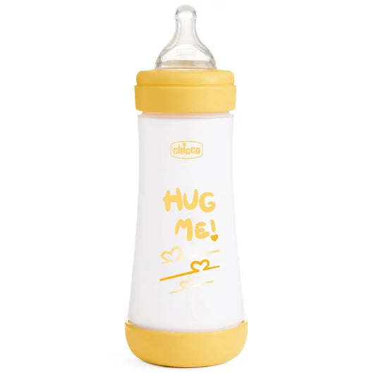 Chicco Μπιμπερό Perfect5 Ουδέτερο, Γρήγορη Ροή, 300 ml, 4M+ 