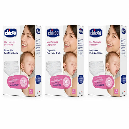 Chicco Braga Μίας χρήσης με δίχτυ, 4 τεμάχια, συσκευασία των 3