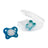 Chicco Πιπίλα Physioforma Dual Soft από σιλικόνη, μπλε, 16-36 μηνών, 2 τεμάχια 