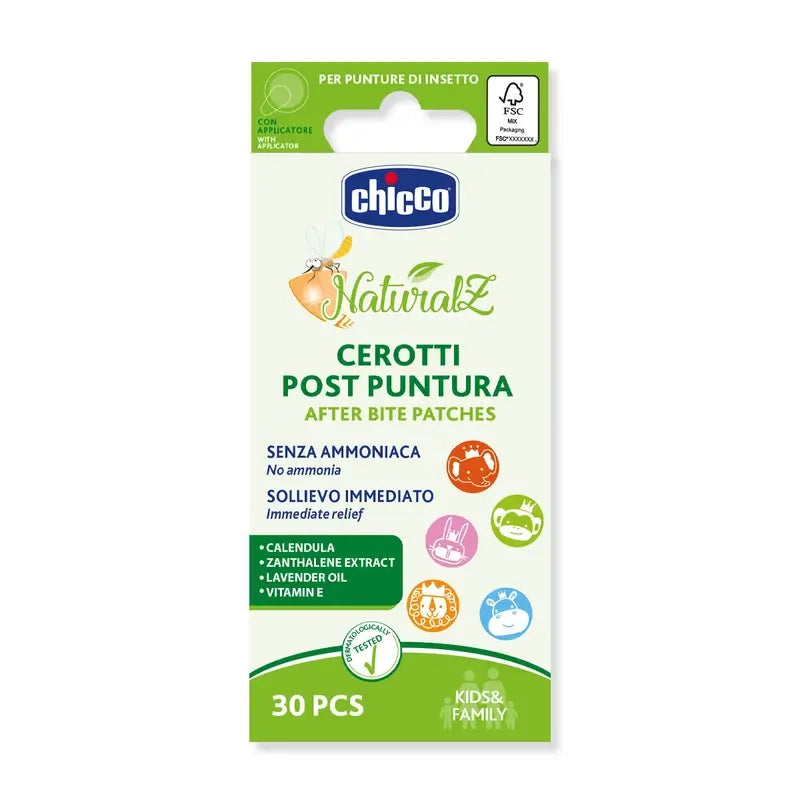 Chicco Naturalz Επιδέσμους για τσιμπήματα 30 τεμάχια 