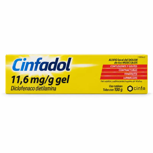 Cinfadol Gel 11,6 mg 100 γρ.