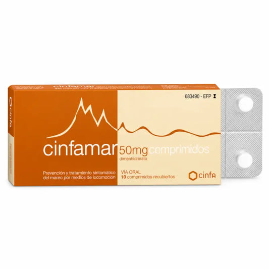 Cinfamar 10 επικαλυμμένα δισκία