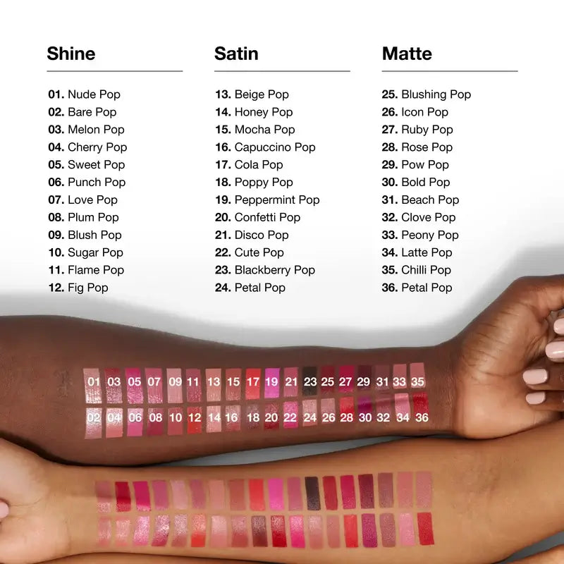 Clinique Pop Longwear Κραγιόν Shine Nude Pop, 3,9 γρ.