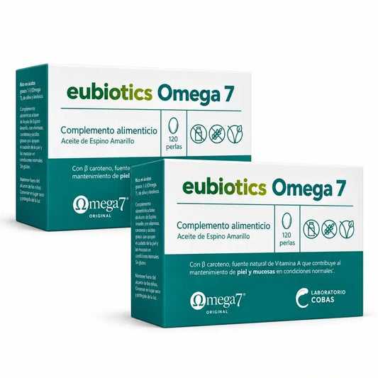 Eubiotics Omega 7, 2 x 120 κάψουλες