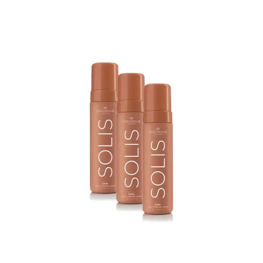 Cocosolis Solis Dark Αφρός Αυτομαυρίσματος, Συσκευασία 3 x 200 ml