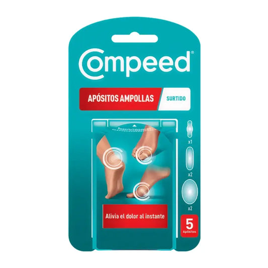 Compeed Μικτή συσκευασία για φουσκάλες, 5 τεμάχια