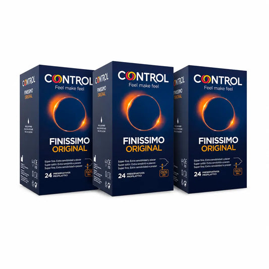 Control Finissimo Original, 24 τεμάχια, συσκευασία των 3