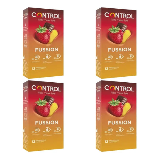Προφυλακτικά Control Fussion 12 τεμ., συσκευασία των 4