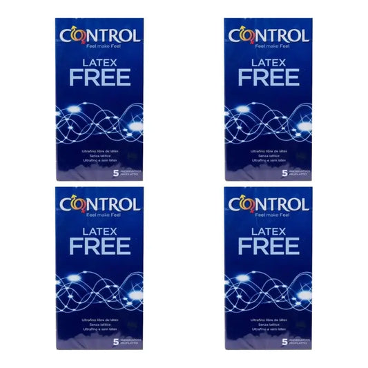 Control Προφυλακτικά χωρίς λατέξ, 5 τεμ., συσκευασία των 4