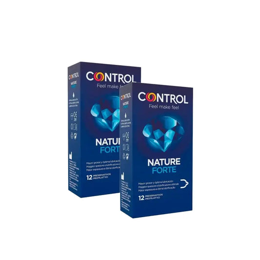 Προφυλακτικά Control Nature Forte, 12 τεμάχια, συσκευασία των 2
