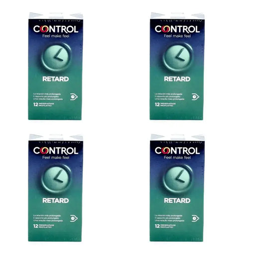 Control Προφυλακτικά Non Stop Retard 12 τεμ., συσκευασία των 4
