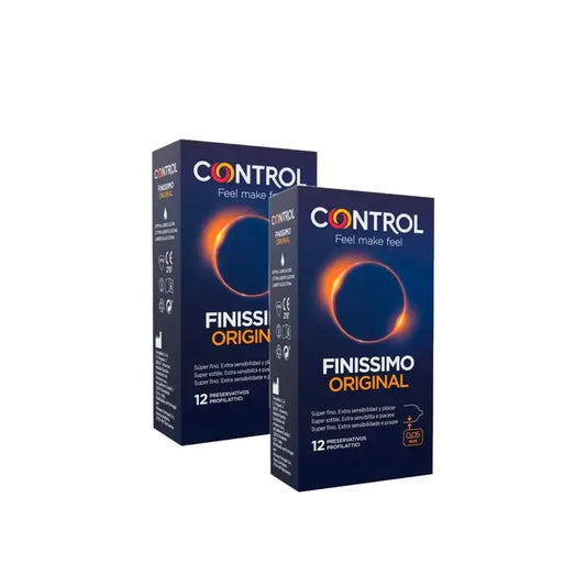 Control Προφυλακτικά Finissimo Original 12 τεμ., συσκευασία των 4