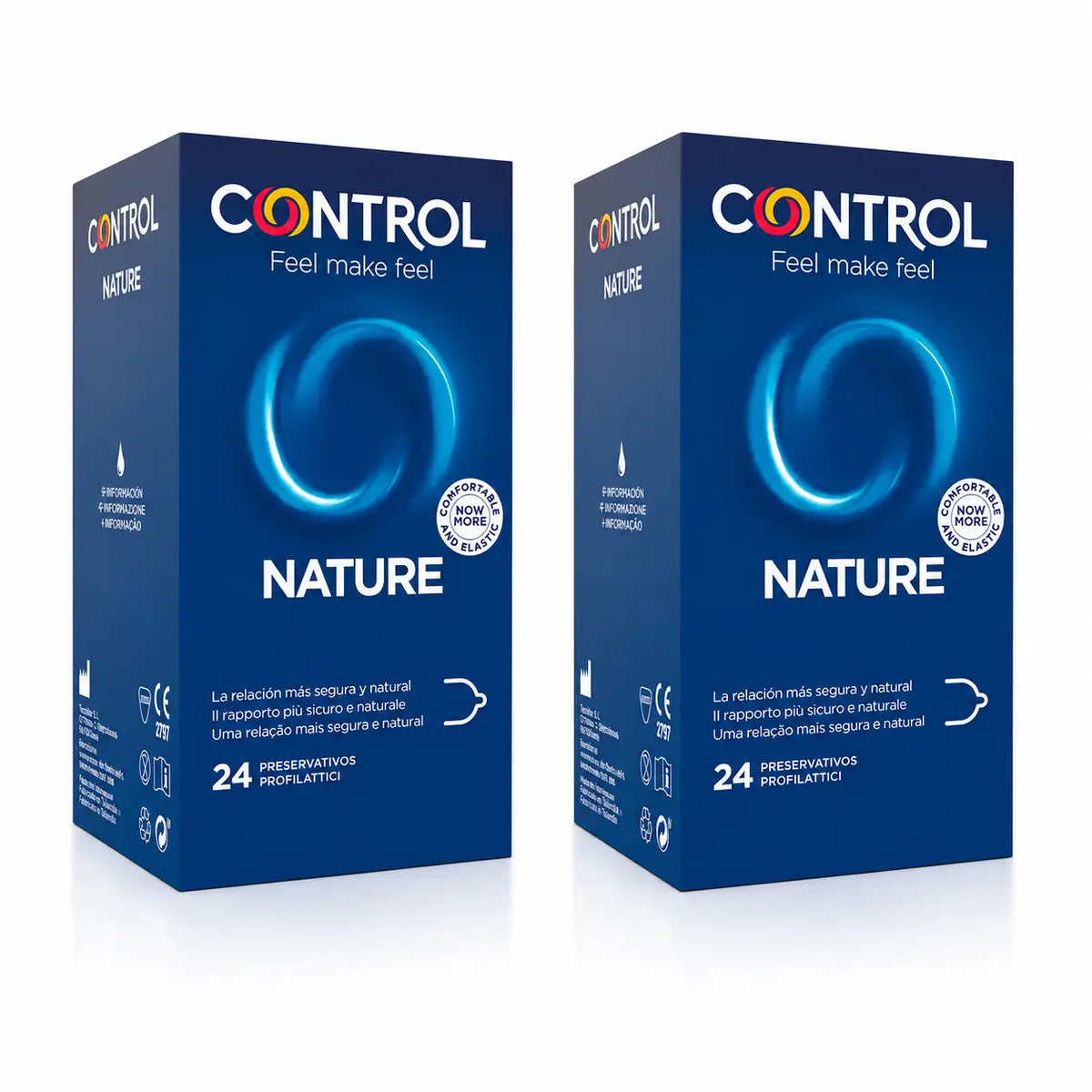 Προφυλακτικά Control Nature, 24 τεμάχια, συσκευασία των 2