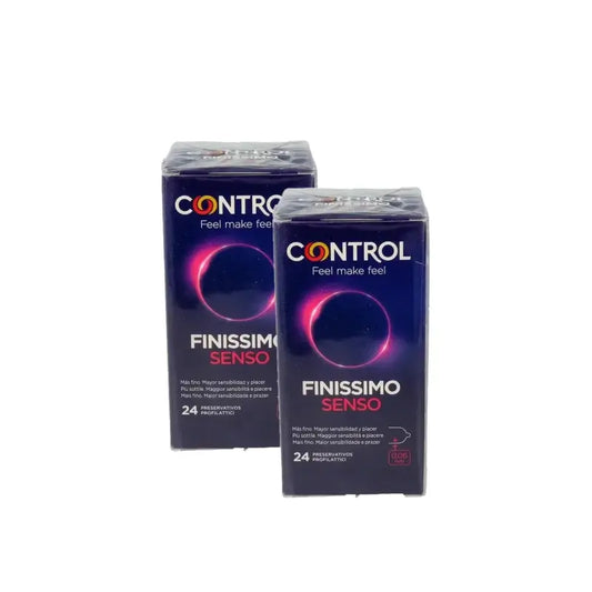 Προφυλακτικά Control Senso Finissimo 24 τεμ., συσκευασία των 2
