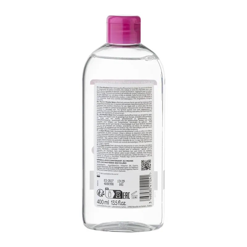Corine De Farme Μικκυλιακό Νερό 3 σε 1, 400 ml