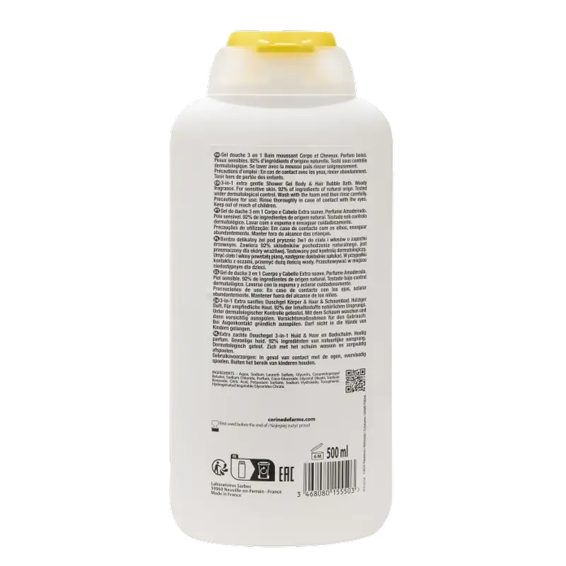 Corine De Farme Αφρόλουτρο 3 σε 1 Pokémon, 500 ml