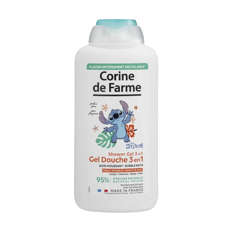 Corine De Farme Αφρόλουτρο 3 σε 1 Vaiana, 500 ml