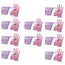 Cuatrogasa Dermolite Powder Free Nitrile Gloves Pink Size S, 10X100 Units