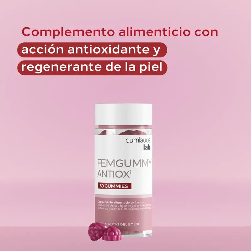 Cumlaude Lab Femgummy Antiox 60 ζελεδάκια
