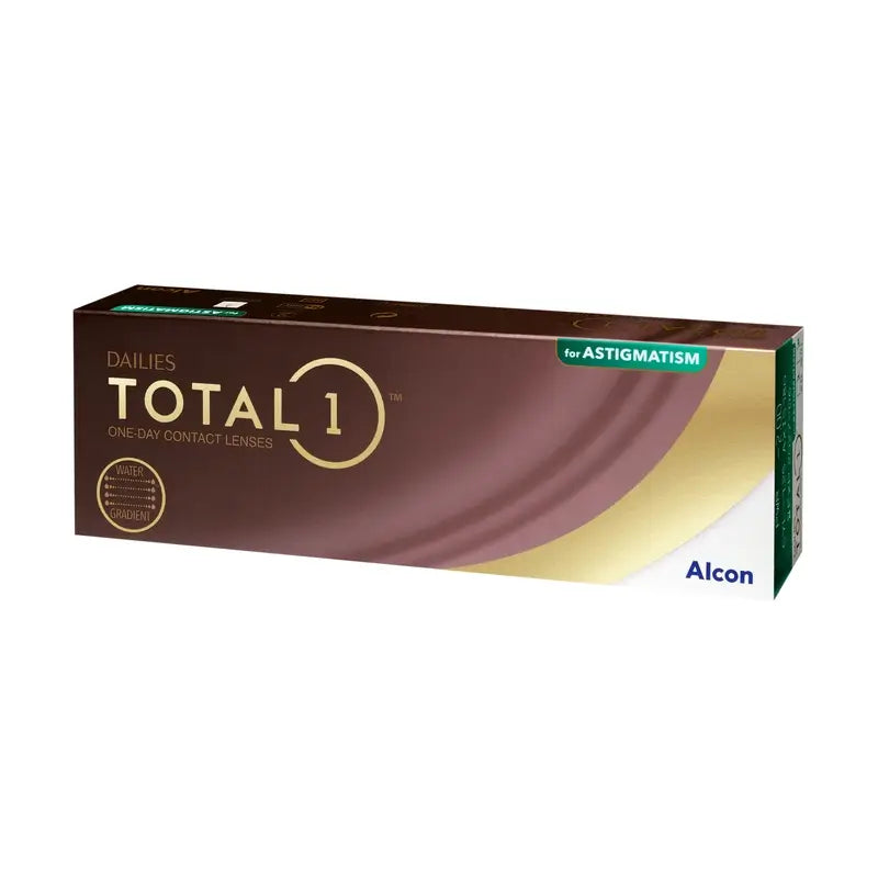 Dailies Total1  Ημερήσιοι τορικοί φακοί επαφής, 30 τεμάχια