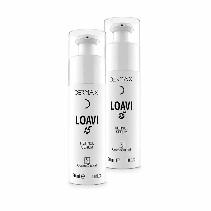 Dermax Loavi S5 Ορός ρετινόλης, Συσκευασία 2 x 30 ml