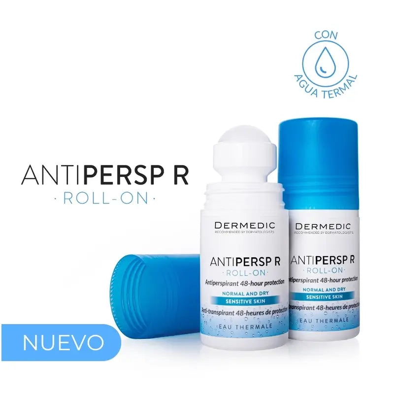 Dermedic Duo Antipersp R Αντιιδρωτικό Roll-On 48 ωρών, 2 x 60 ml