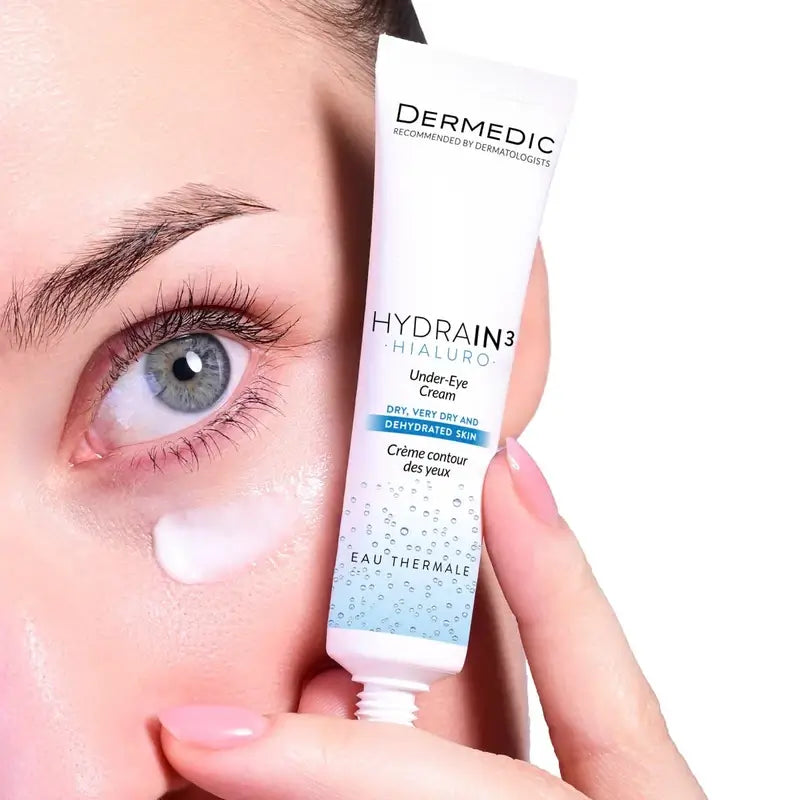 Dermedic Hydrain3 Hialuro Κρέμα για το περίγραμμα των ματιών, 15 ml