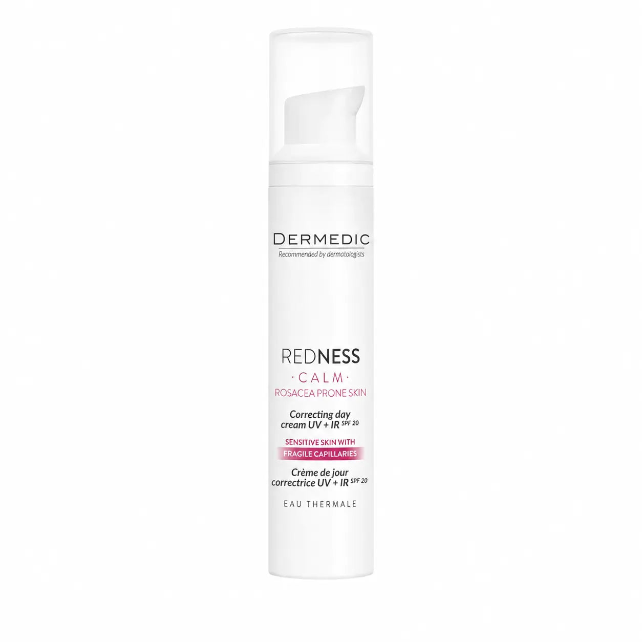 Dermedic Redness Κρέμα Ημέρας με Διορθωτική Δράση UV+IR SPF20, 40 ml