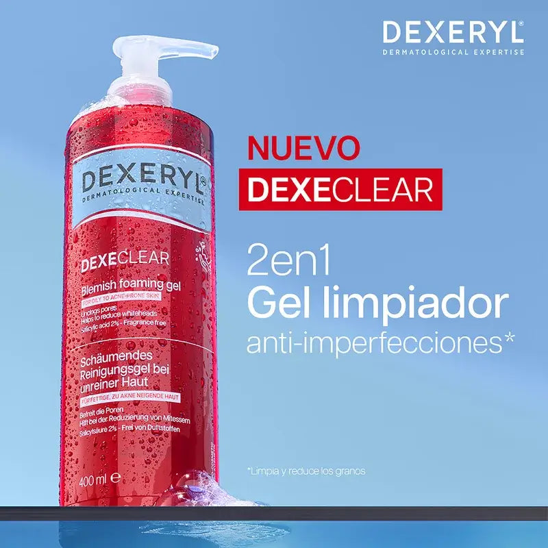 Dexeryl Dexeclear Gel κατά των ατελειών και της ακμής 400 ml