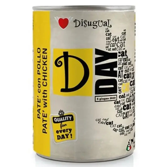 Disugual D-Day Cat Κοτόπουλο 6X400Gr