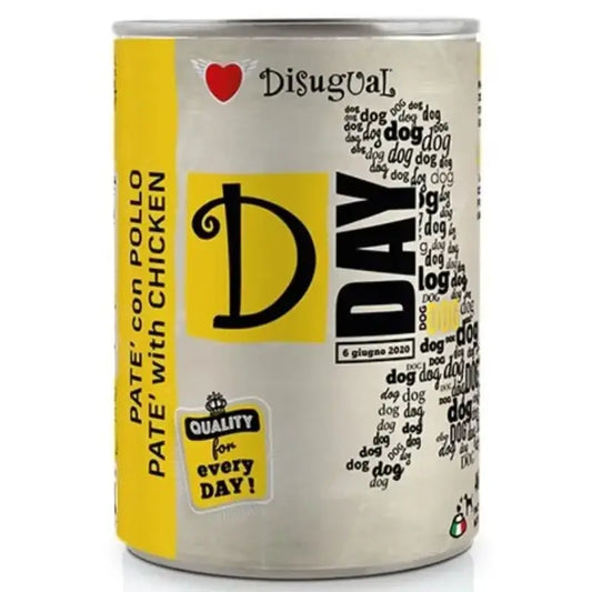 Disugual D-Day Dog Κοτόπουλο 6X400Gr