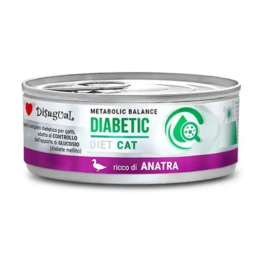 Disugual Diet Cat Diabetic Πάπια 12X85Gr