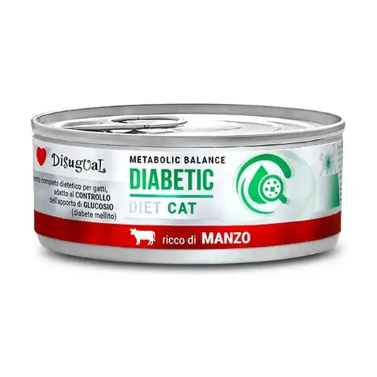 Disugual Diet Cat Diabetic Μοσχάρι 12X85Gr