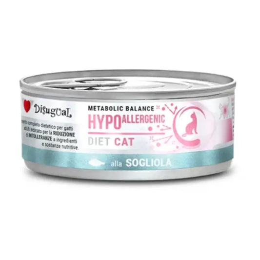 Disugual Diet Cat Υποαλλεργική Τροφή με Γλώσσα, 12x85 
