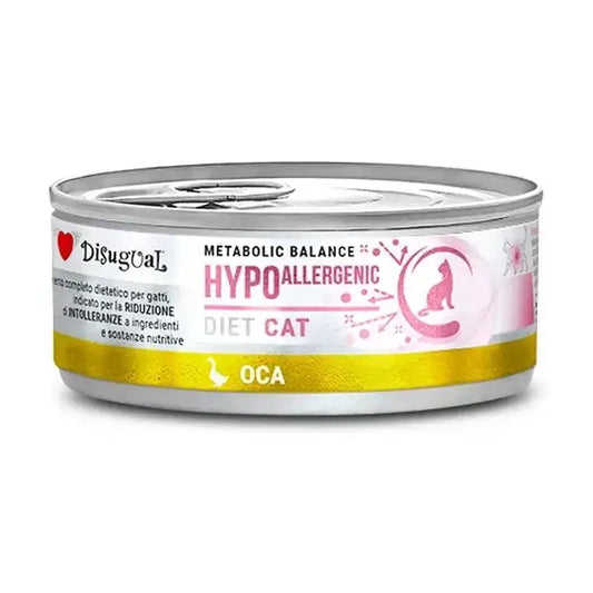 Disugual Diet Cat Υποαλλεργική Τροφή με Χήνα 12×85 γρ.
