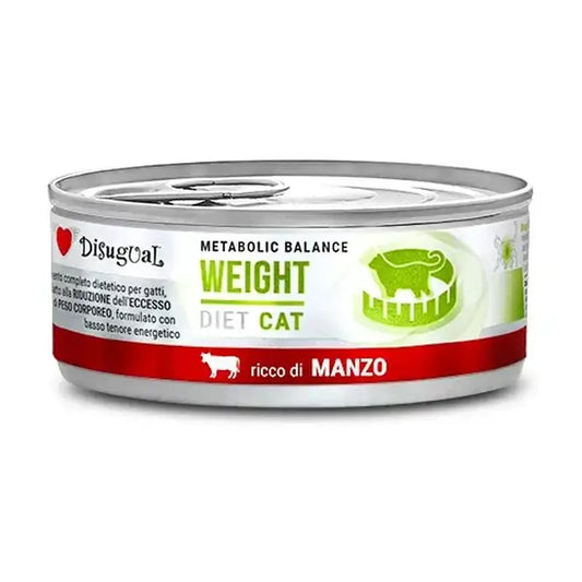 Disugual Diet Cat Weight Μοσχάρι 12X85Gr