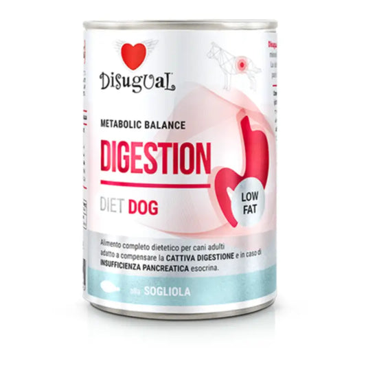 Disugual Diet Dog Digestion Χαμηλής Περιεκτικότητας σε Λίπος, Γλώσσα, 6x400 