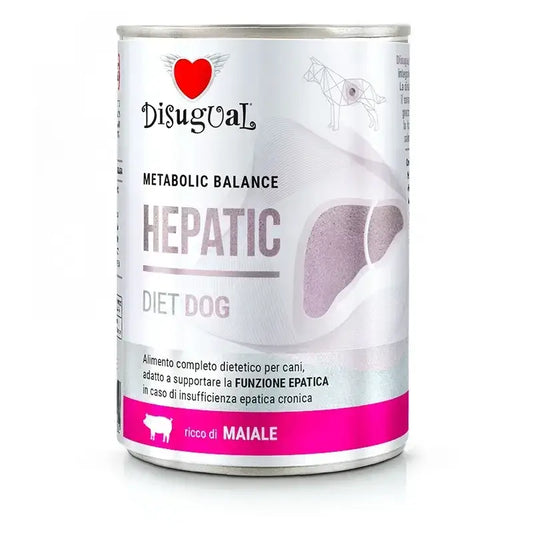 Disugual Diet Dog Hepatic Χοιρινό 6X400Gr