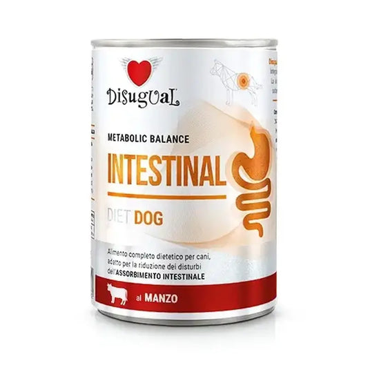 Disugual Diet Dog Εντερική Διατροφή Μοσχαρίσιο 6X400Gr