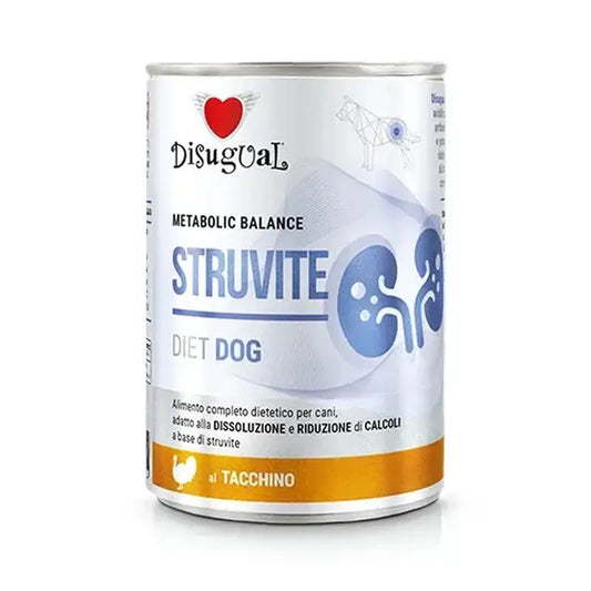 Disugual Diet Dog Struvite με γαλοπούλα 6 × 400 γρ.