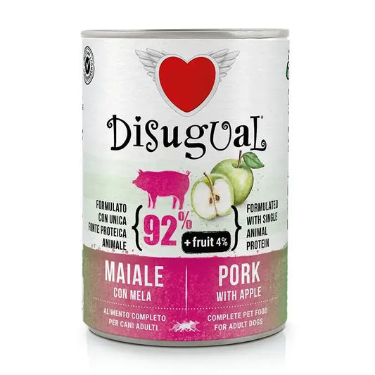 Disugual Fruit Dog Χοιρινό με Μήλο 6X400Gr