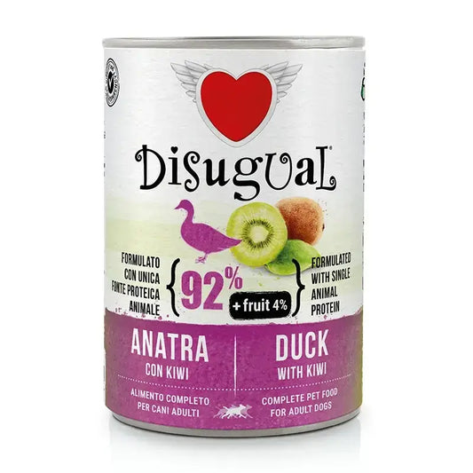 Disugual Fruit Dog Πάπια-Κιβί 6X400Gr