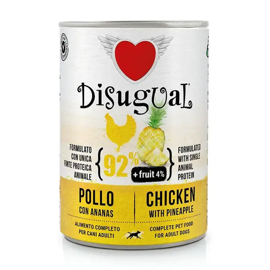 Disugual Fruit Dog Κοτόπουλο-Ανάνα 6X400 γρ.