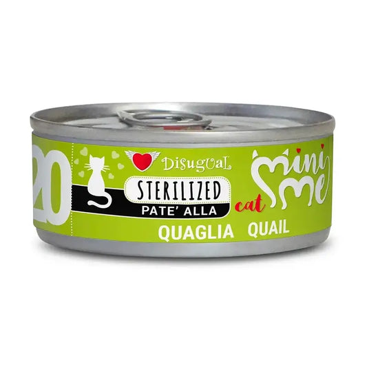 Disugual Mini-Me Cat Στειρωμένος Ορτύκι 12X85Gr